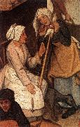 Proverbs (detail) fgjh BRUEGHEL, Pieter the Younger